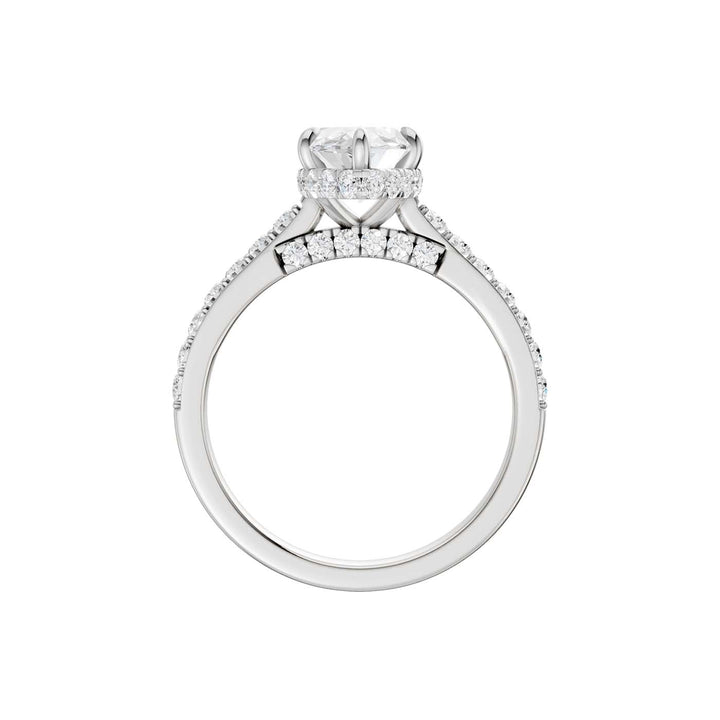 14K 2.50CT Lab Grown Diamond Engagement Ring