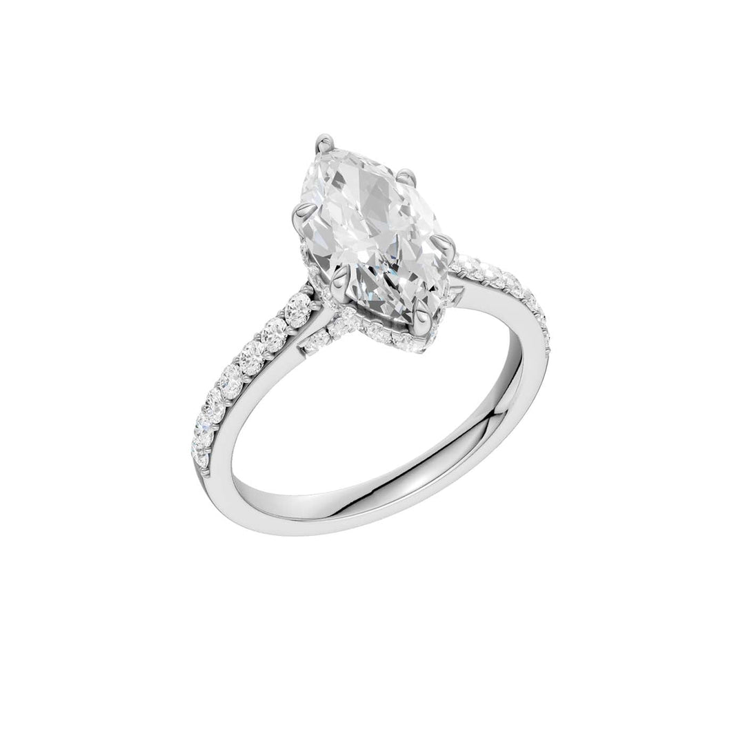 14K 2.50CT Lab Grown Diamond Engagement Ring