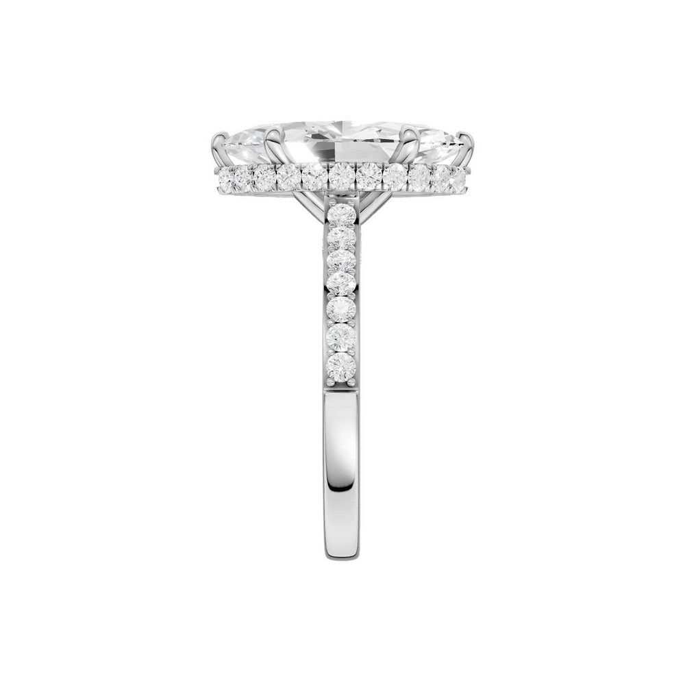 14K 4.50CT Lab Grown Diamond Engagement Ring