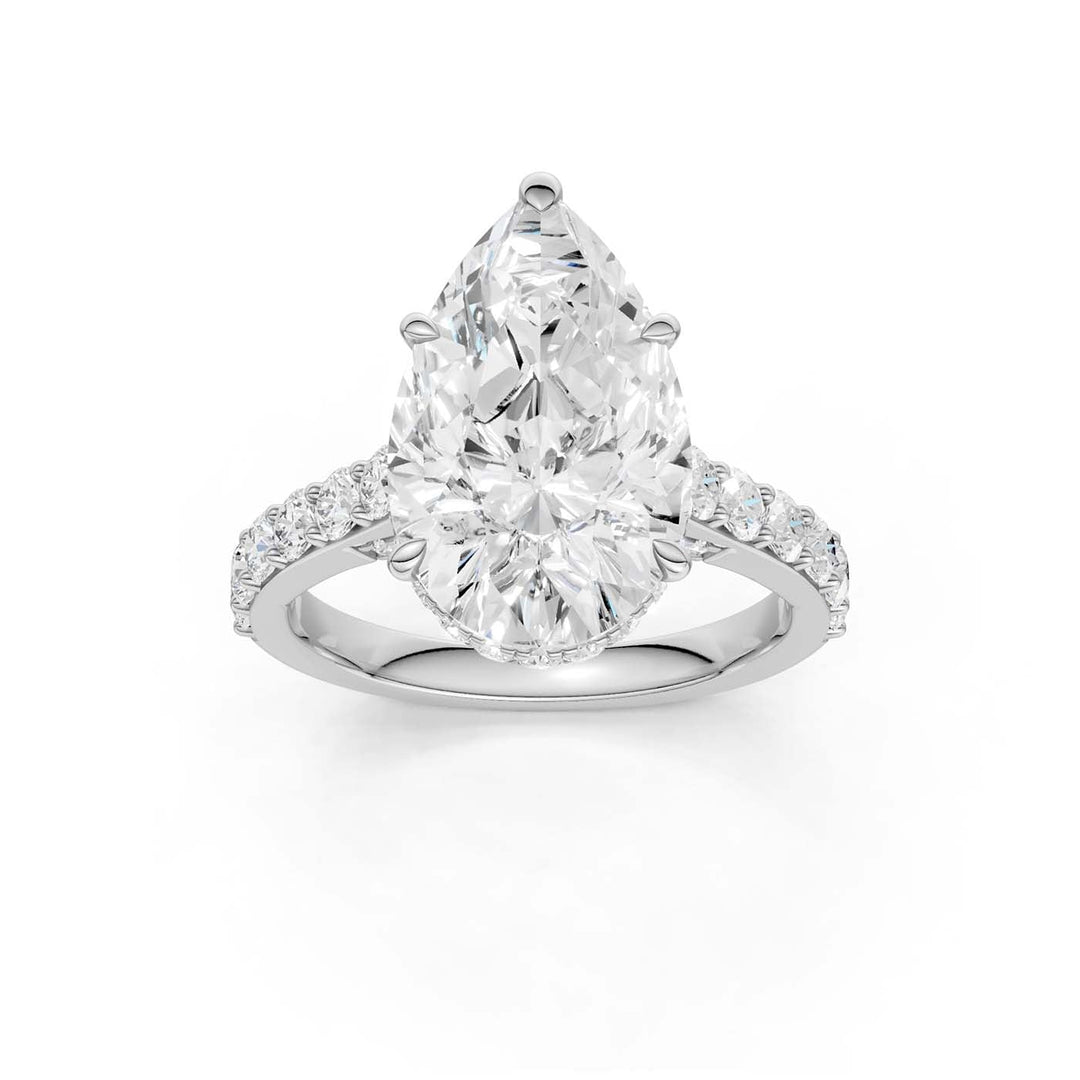 14K 6.00CT Lab Grown Diamond Engagement Ring