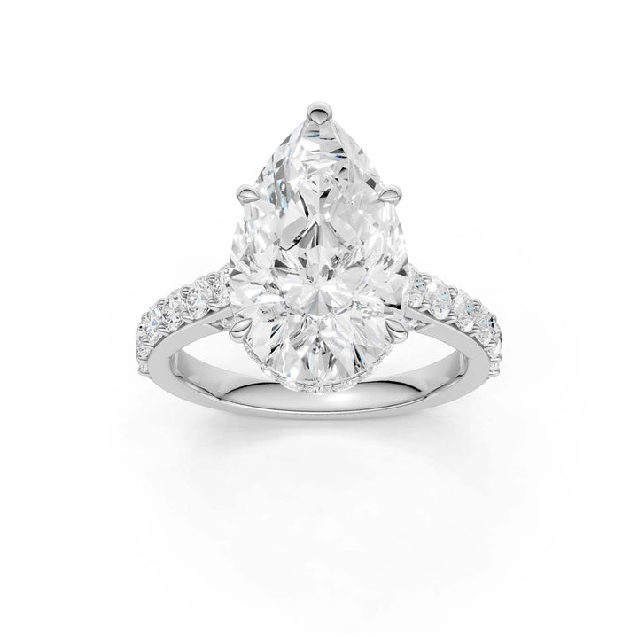 14K 6.00CT Lab Grown Diamond Engagement Ring