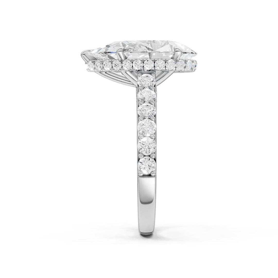 14K 6.00CT Lab Grown Diamond Engagement Ring