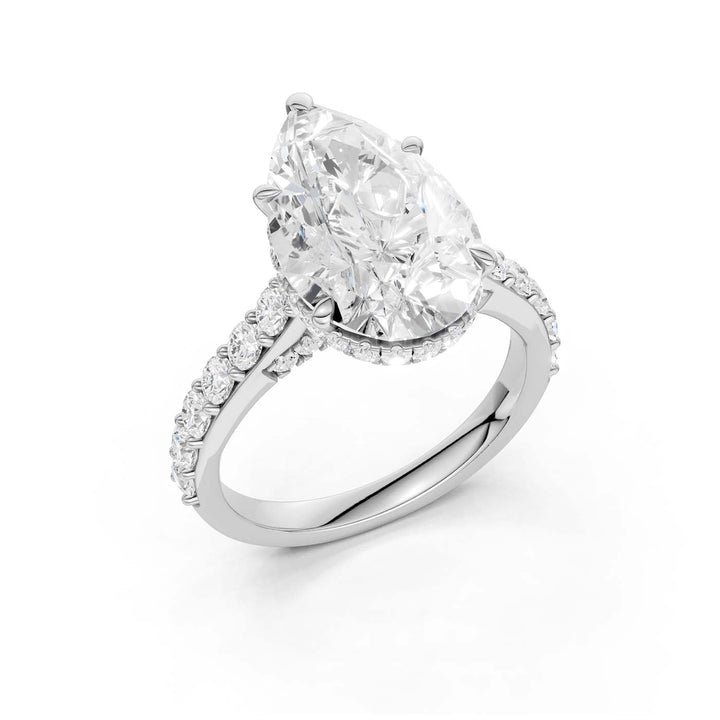 14K 6.00CT Lab Grown Diamond Engagement Ring