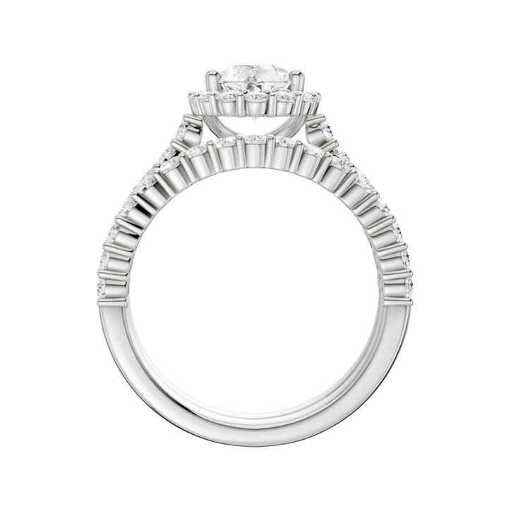 14K 2.00CT DIAMOND BRIDAL SET