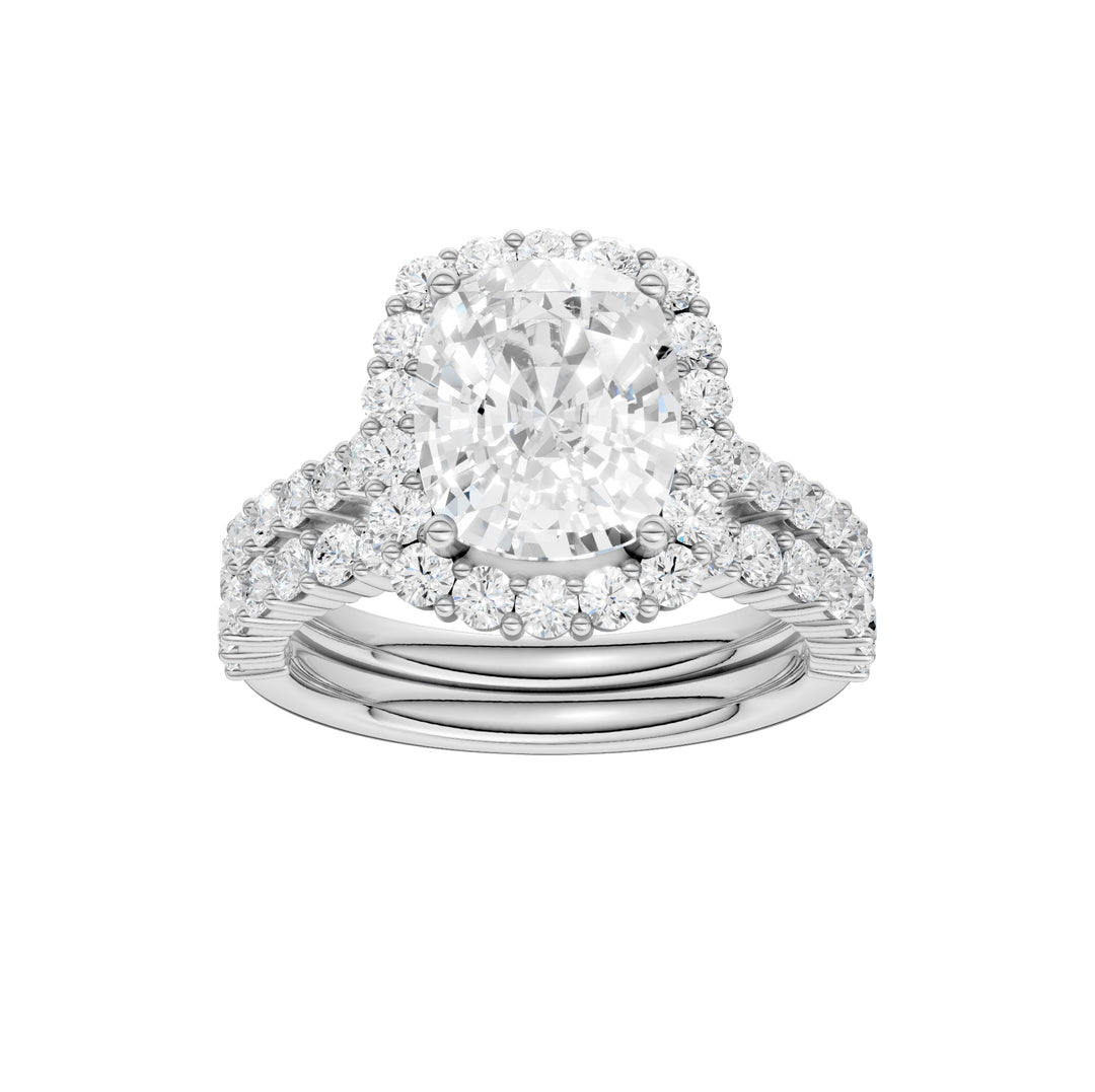 14K 4.00CT DIAMOND BRIDAL SET
