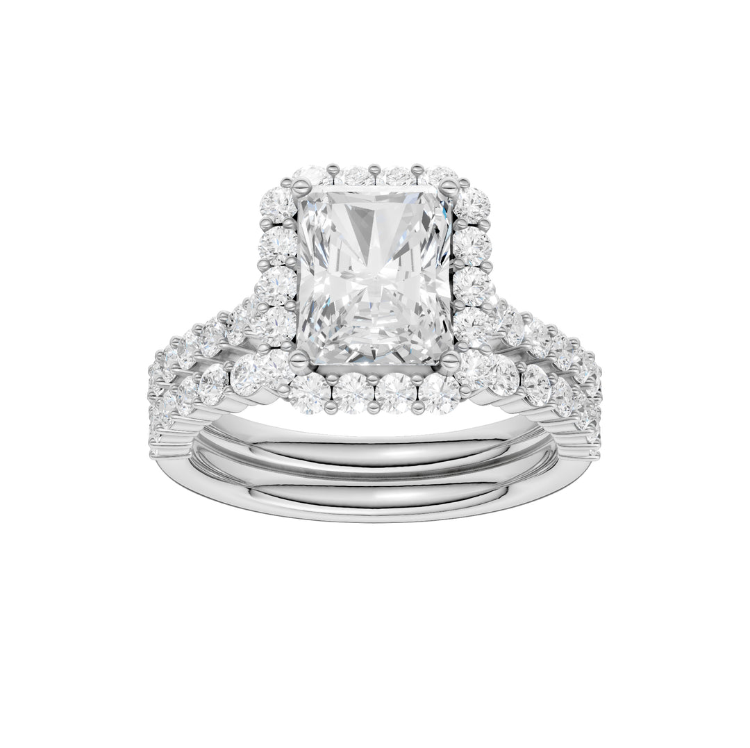 14K 3.00CT DIAMOND BRIDAL SET
