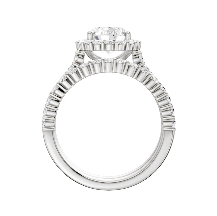 14K 3.00CT DIAMOND BRIDAL SET