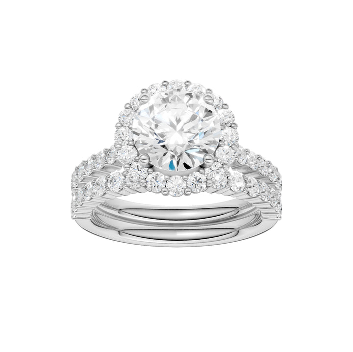 14K 3.00CT DIAMOND BRIDAL SET