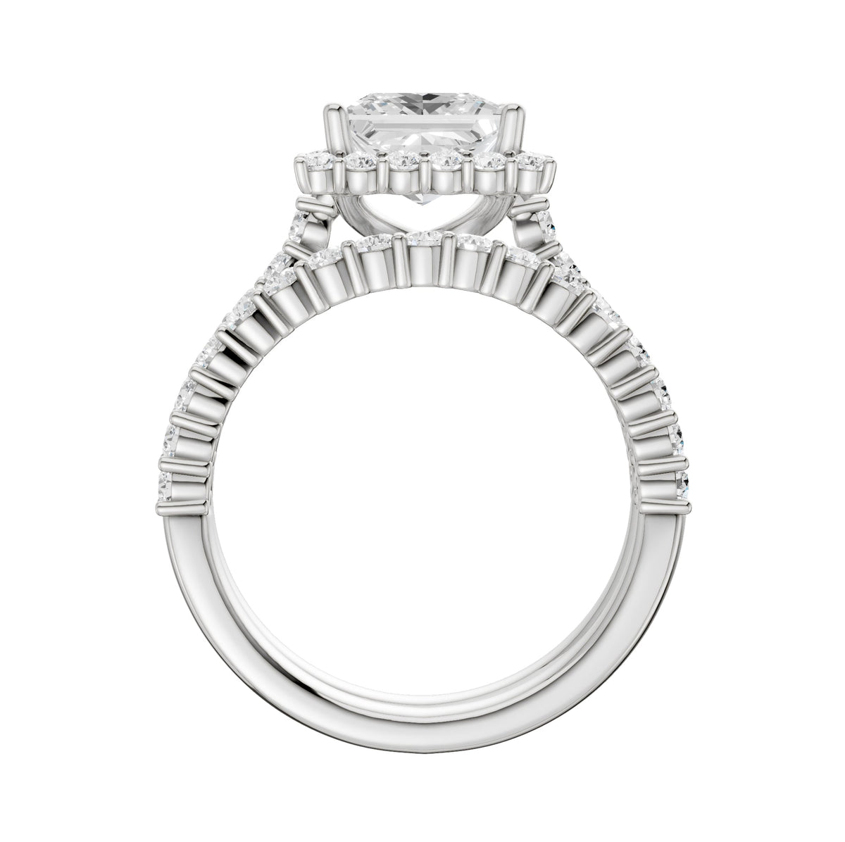 14K 3.00CT DIAMOND BRIDAL SET