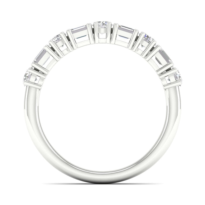 14K 1.00CT Fancy Lab Grown Diamond Band