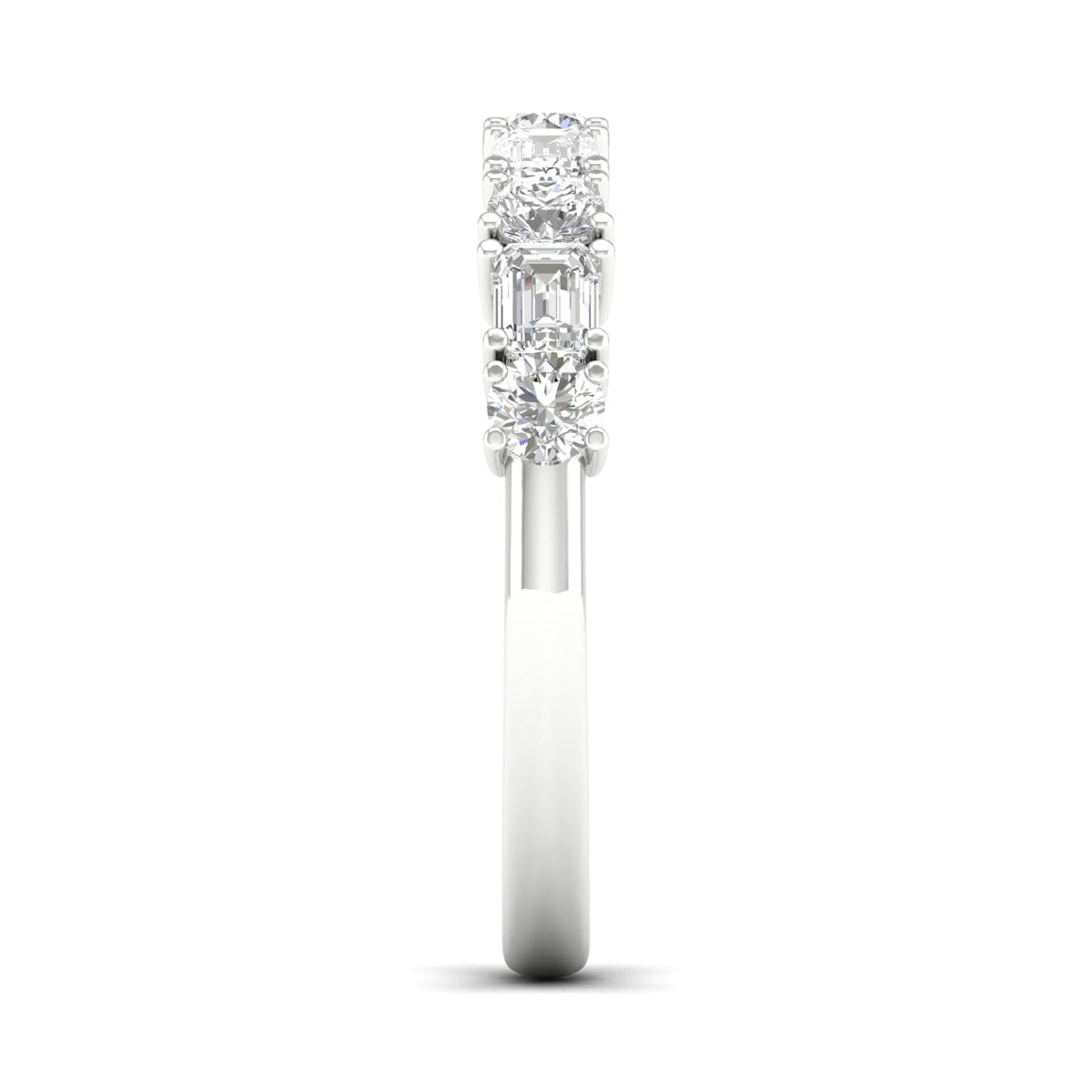 14K 1.00CT Fancy Lab Grown Diamond Band