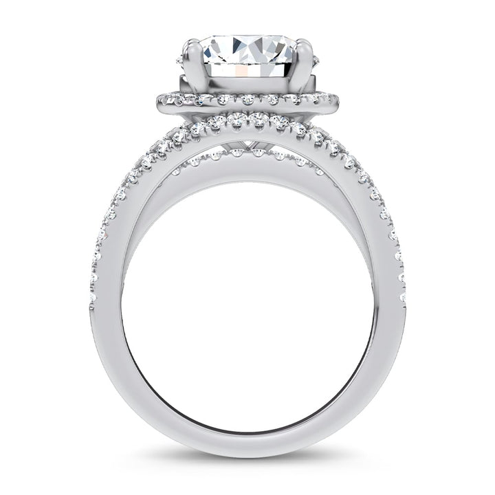 14K 4.50ct Diamond Engagement Ring