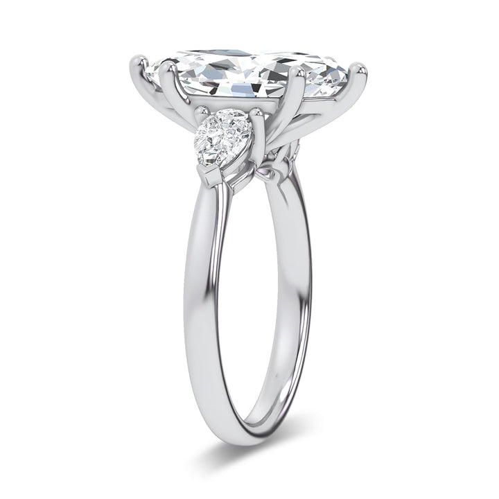 14K 3.66ct Diamond Engagement Ring