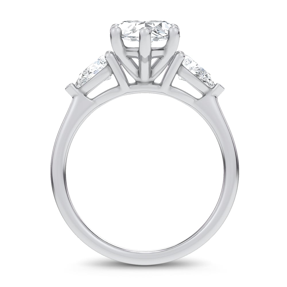 14K 3.66ct Diamond Engagement Ring