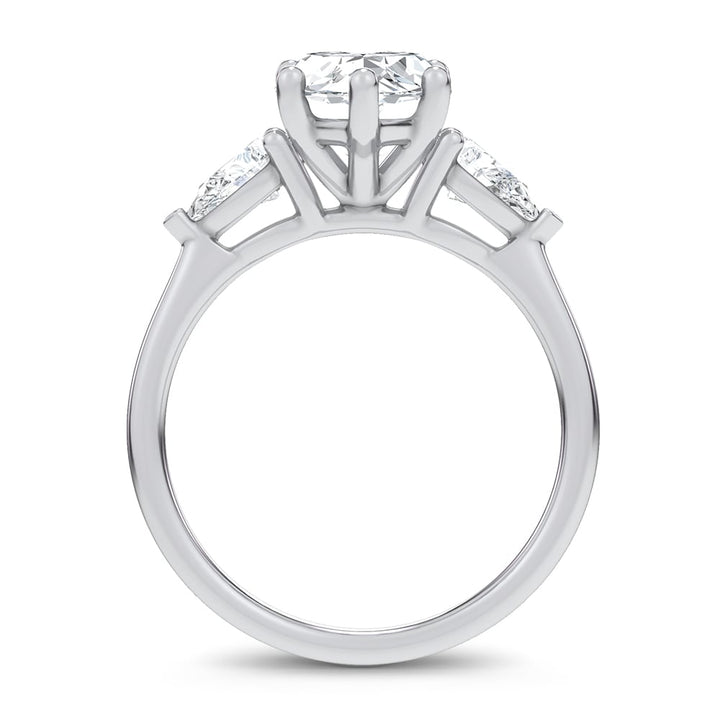 14K 3.66ct Diamond Engagement Ring