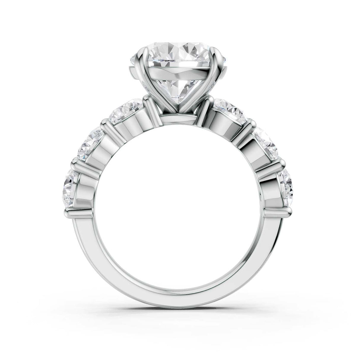 14K 7.00CT Lab Grown Diamond Engagement Ring