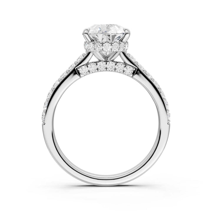 14K 2.50CT Lab Grown Diamond Engagement Ring