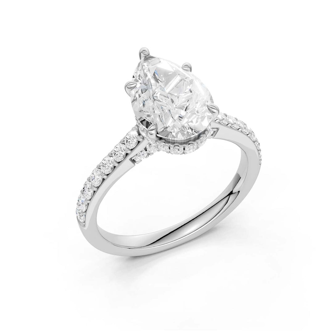 14K 2.50CT Lab Grown Diamond Engagement Ring