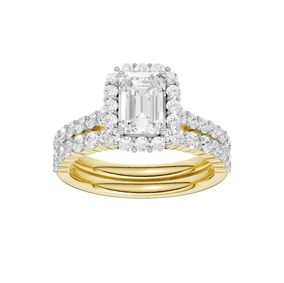 14K 2.00CT DIAMOND BRIDAL SET