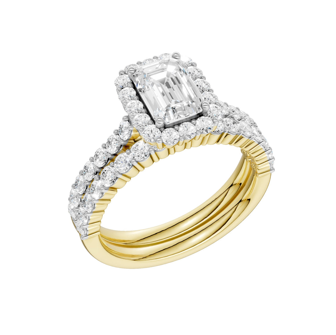 14K 2.00CT DIAMOND BRIDAL SET