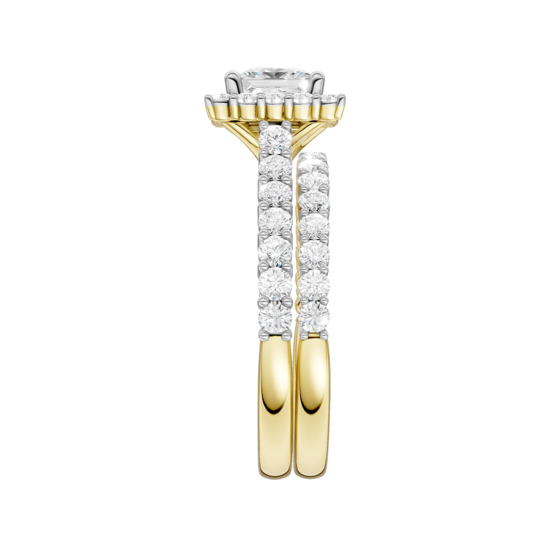 14K 2.00CT DIAMOND BRIDAL SET