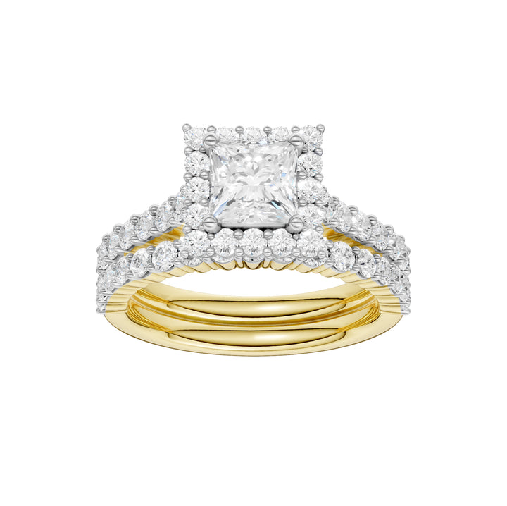 14K 2.00CT DIAMOND BRIDAL SET