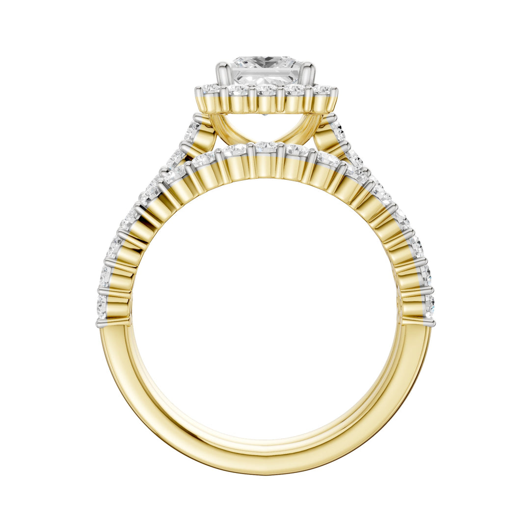 14K 2.00CT DIAMOND BRIDAL SET