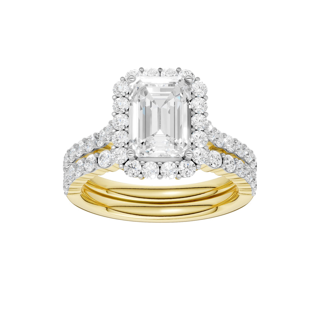 14K 3.00CT DIAMOND BRIDAL SET