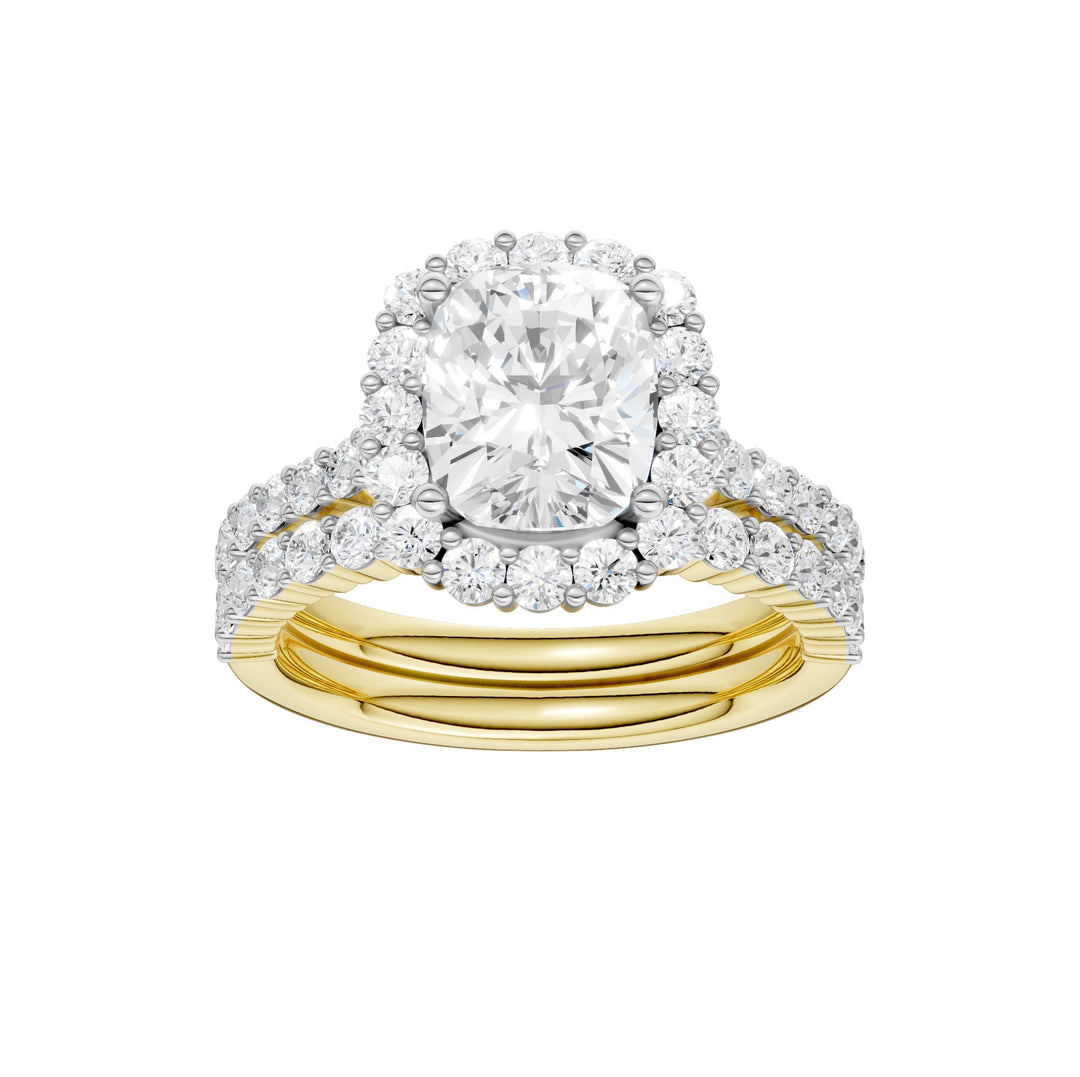 14K 3.00CT DIAMOND BRIDAL SET