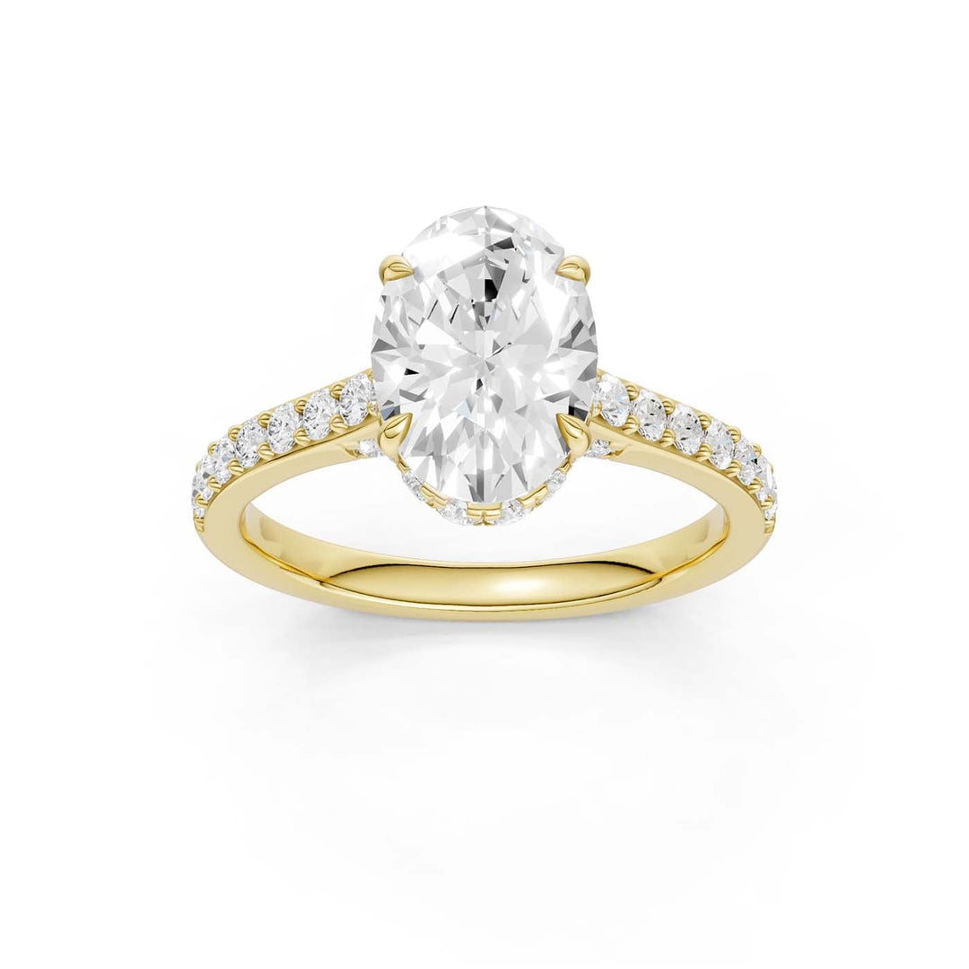 14K 2.50CT Lab Grown Diamond Engagement Ring