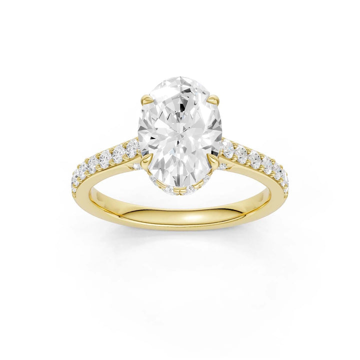 14K 2.50CT Lab Grown Diamond Engagement Ring