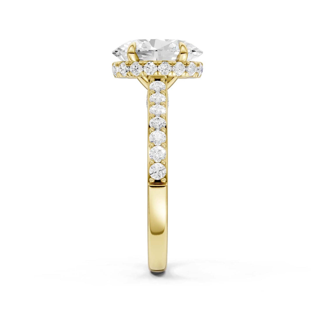 14K 2.50CT Lab Grown Diamond Engagement Ring