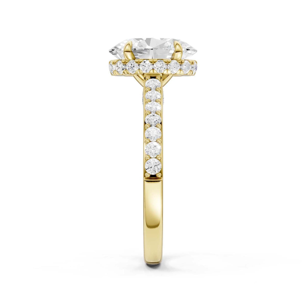 14K 2.50CT Lab Grown Diamond Engagement Ring