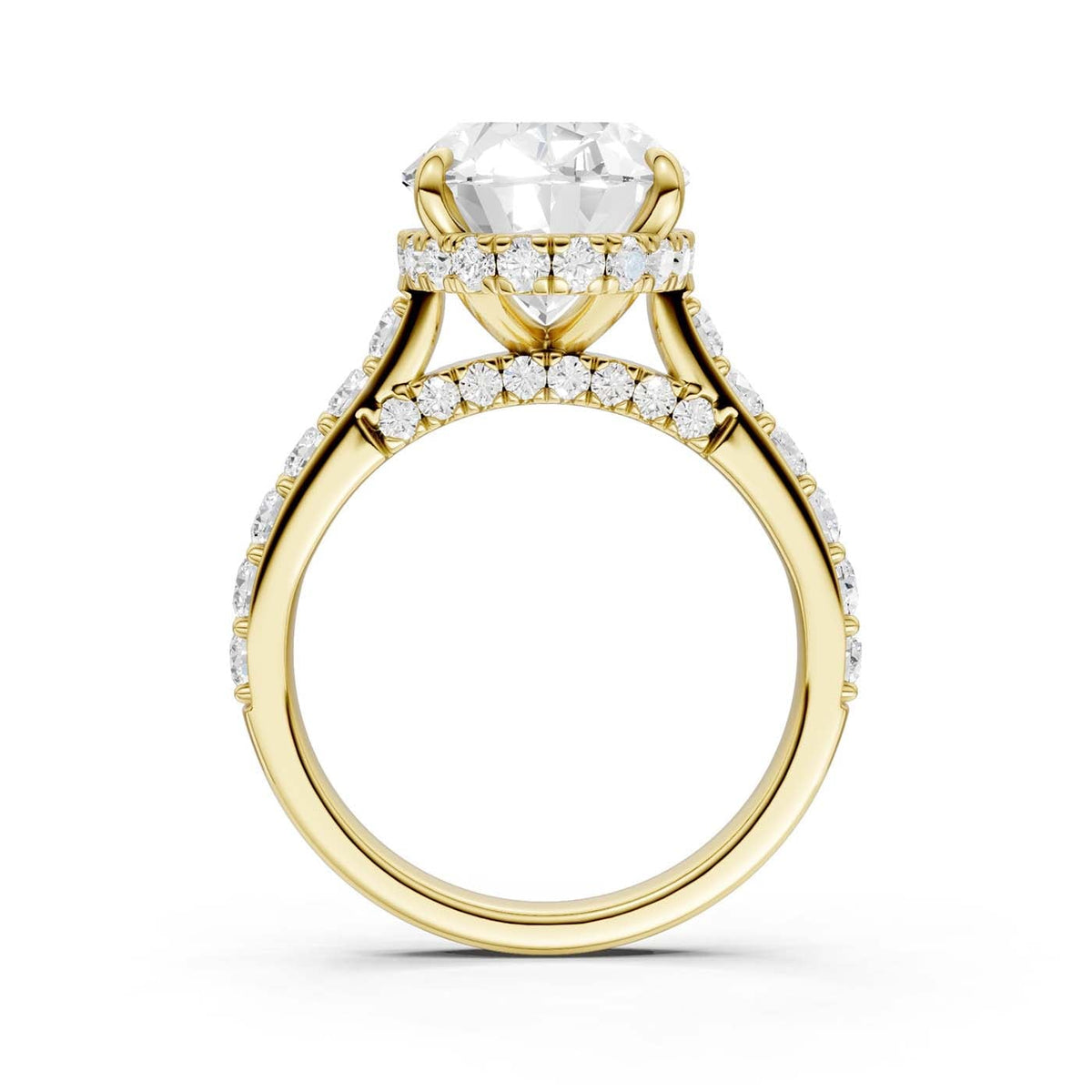 14K 6.00CT Lab Grown Diamond Engagement Ring