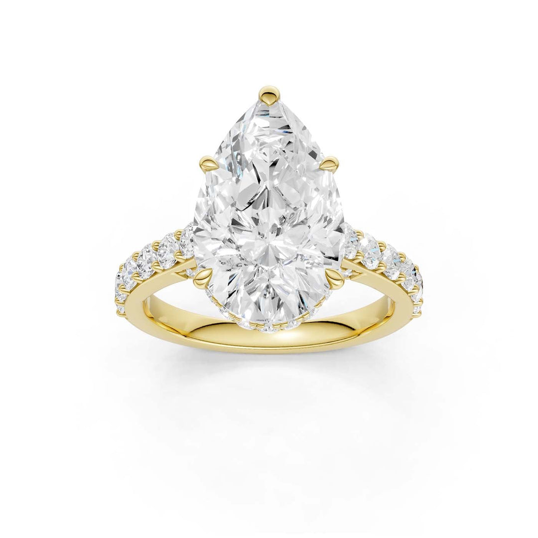 14K 6.00CT Lab Grown Diamond Engagement Ring
