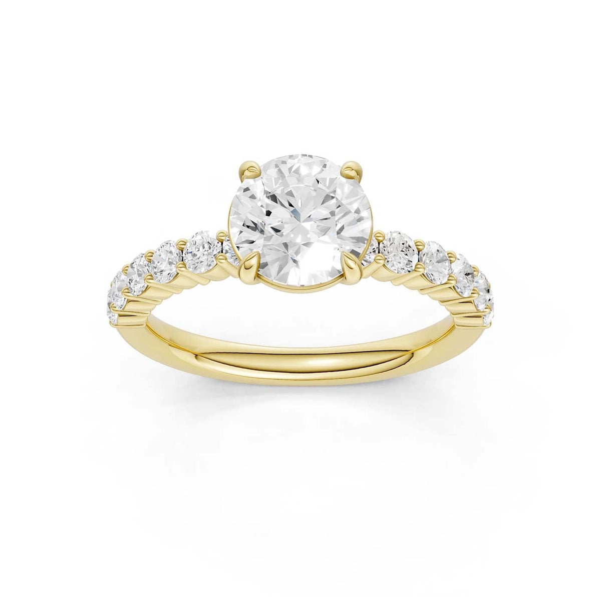 14K 2.00CT Lab Grown Diamond Engagement Ring
