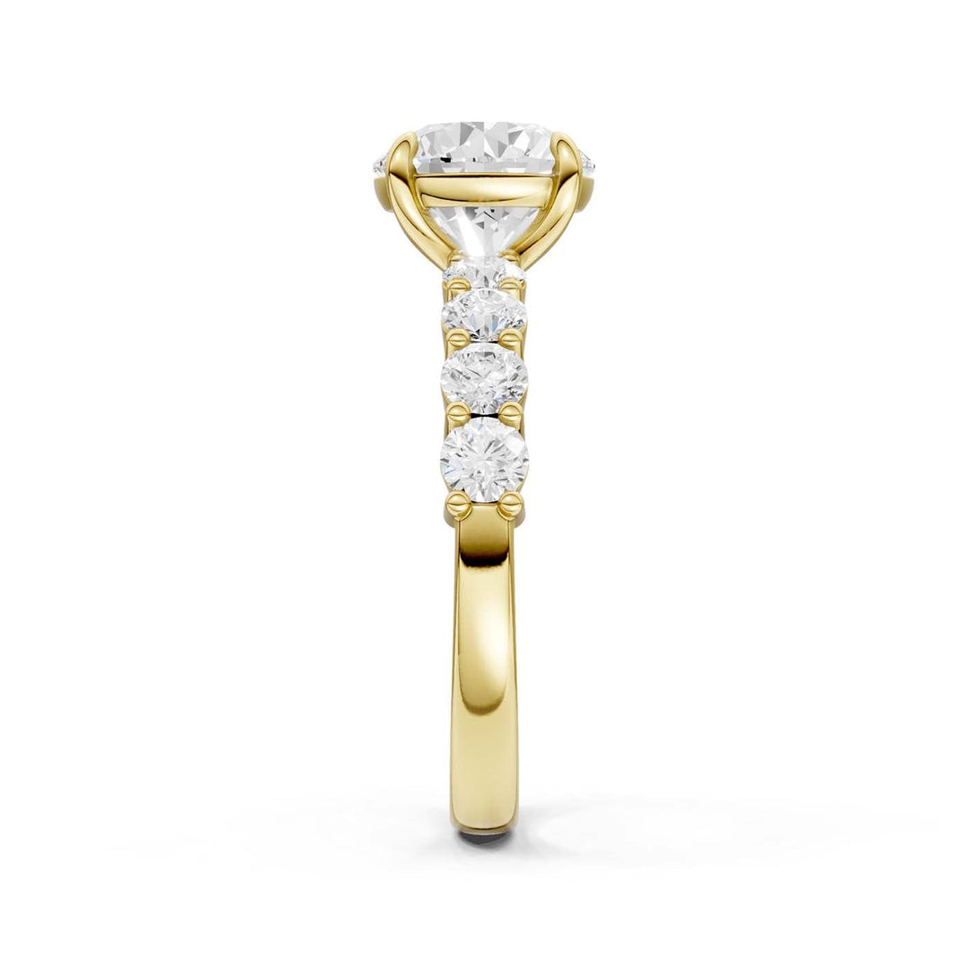 14K 2.75CT Lab Grown Diamond Engagement Ring