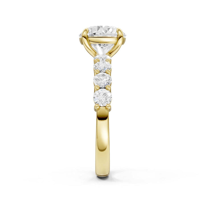 14K 2.75CT Lab Grown Diamond Engagement Ring