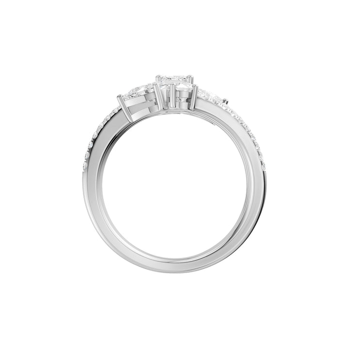 14K 1.50CT Lab Grown Diamond Fancy Ring