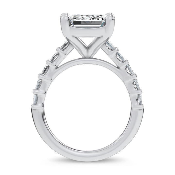 14K 9.50CT Certified Lab Grown Engagement Ring