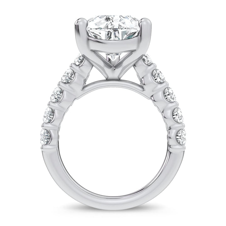 14K 9.00CT Certified Lab Grown Engagement Ring