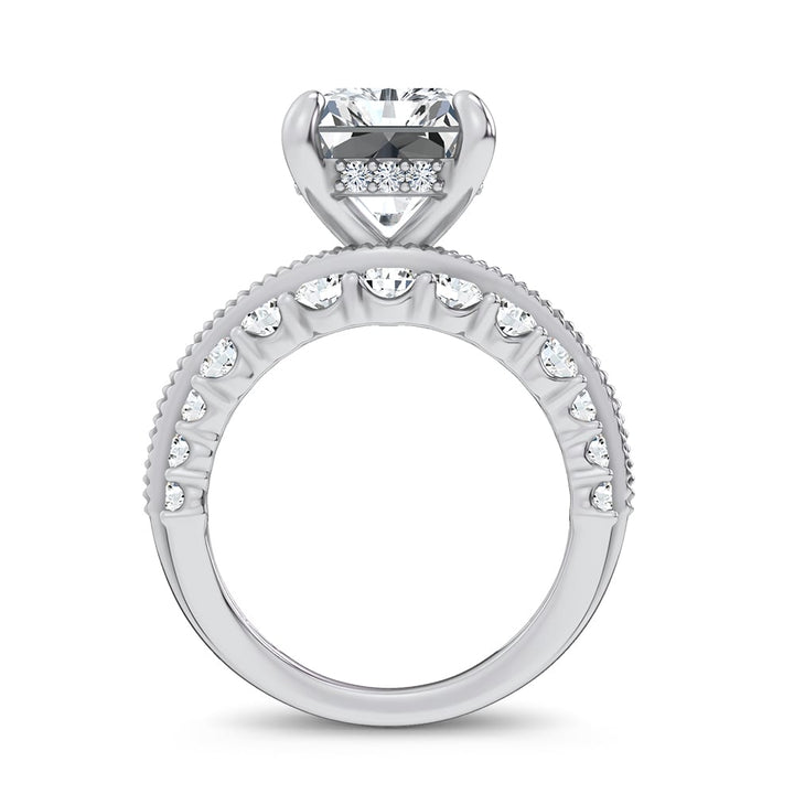 14K 7.33CT Certified Lab Grown Engagement Ring