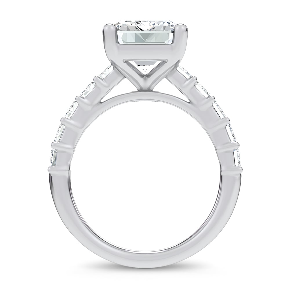 14K 7.00CT Certified Lab Grown Engagement Ring