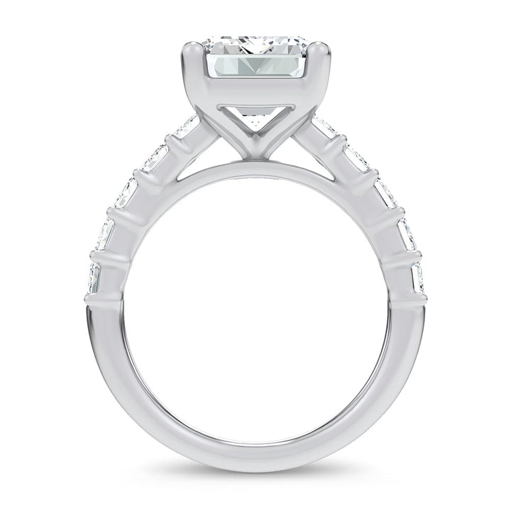 14K 7.00CT Certified Lab Grown Engagement Ring