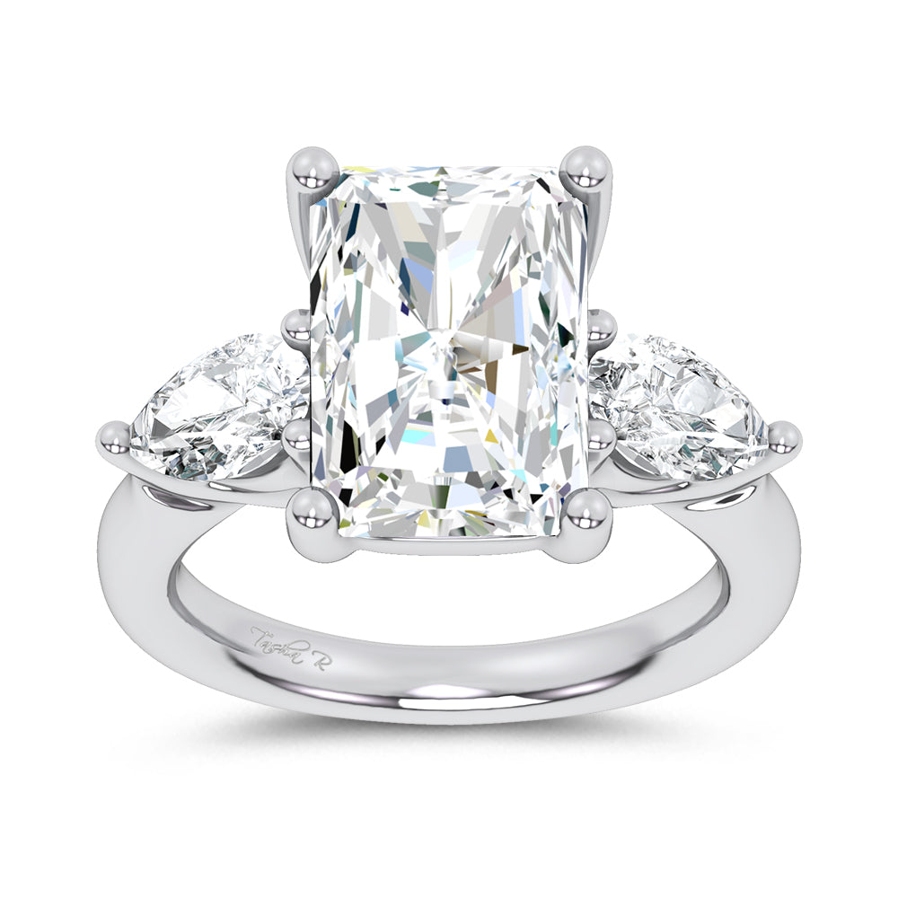 14K 6.00CT Certified Lab Grown Engagement Ring