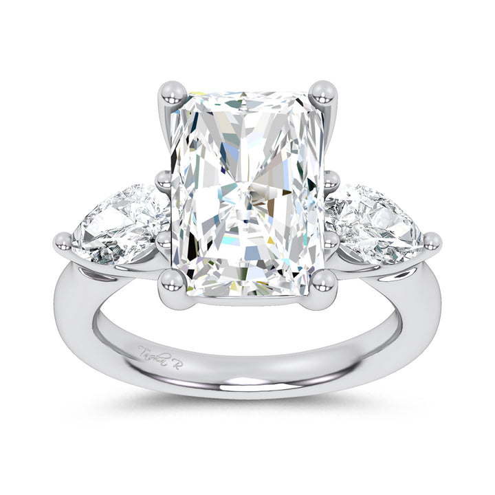 14K 6.00CT Certified Lab Grown Engagement Ring