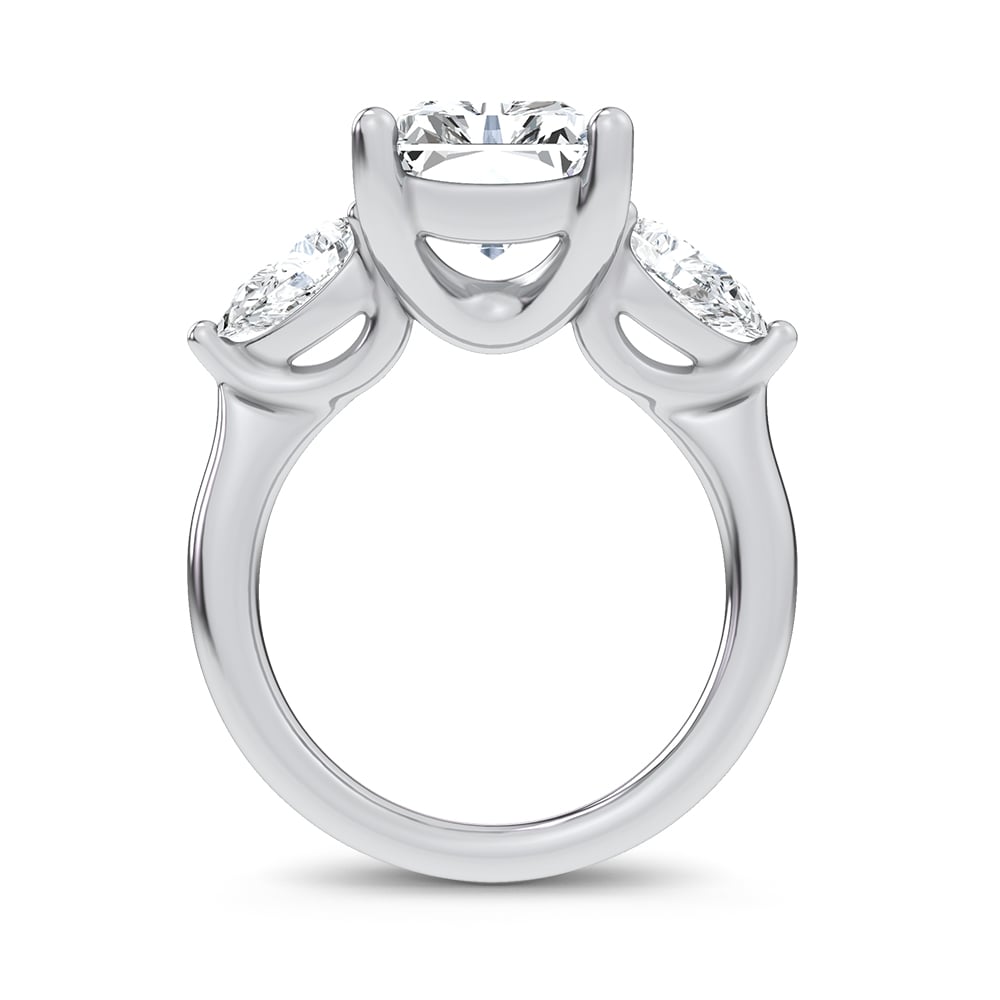 14K 6.00CT Certified Lab Grown Engagement Ring