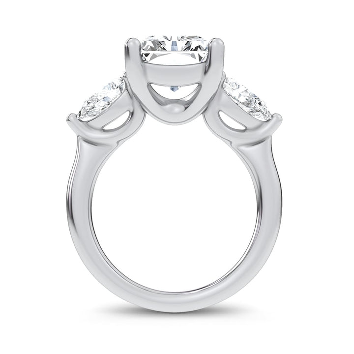 14K 6.00CT Certified Lab Grown Engagement Ring