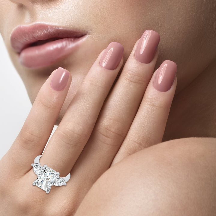 14K 6.00CT Certified Lab Grown Engagement Ring