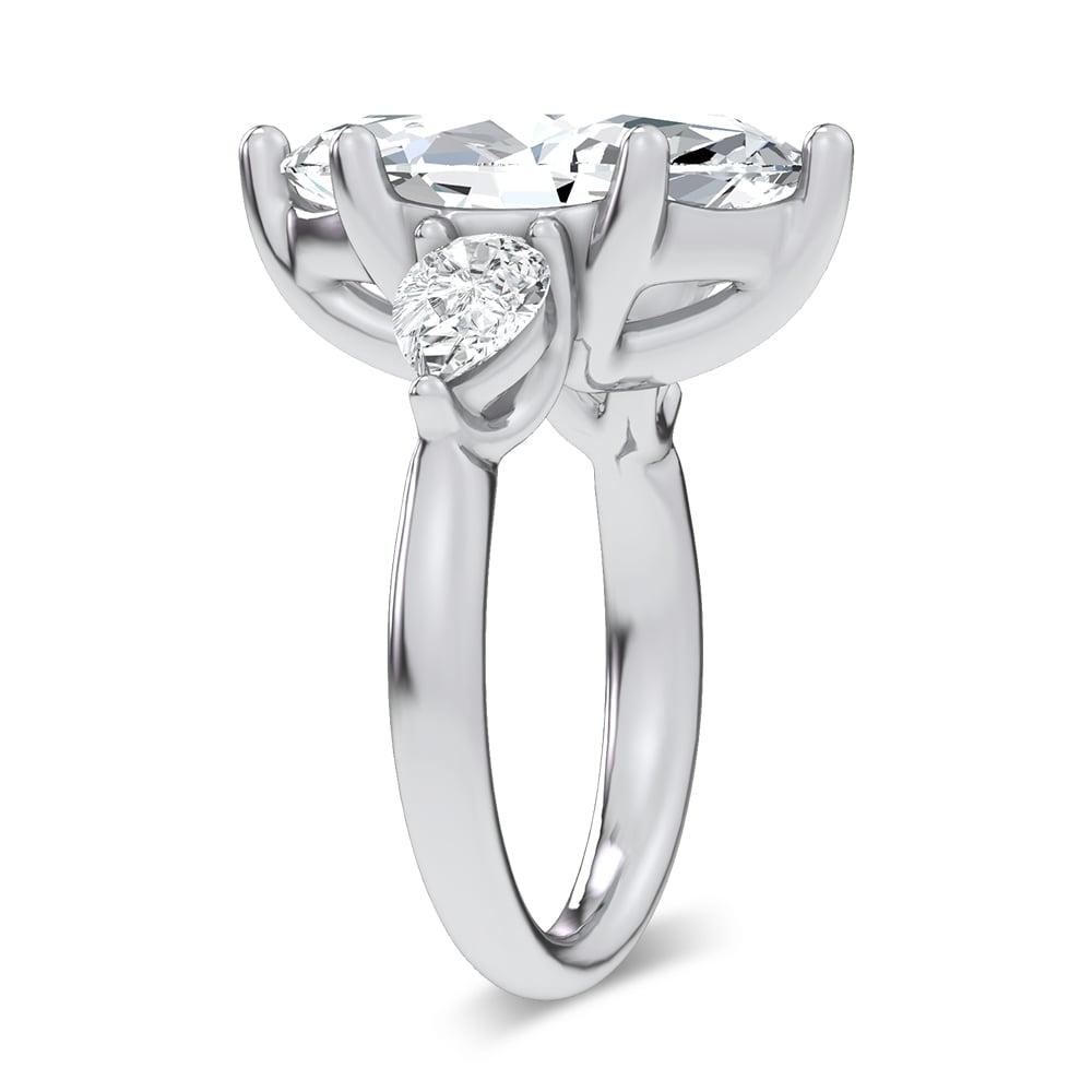 14K 6.00CT Certified Lab Grown Engagement Ring